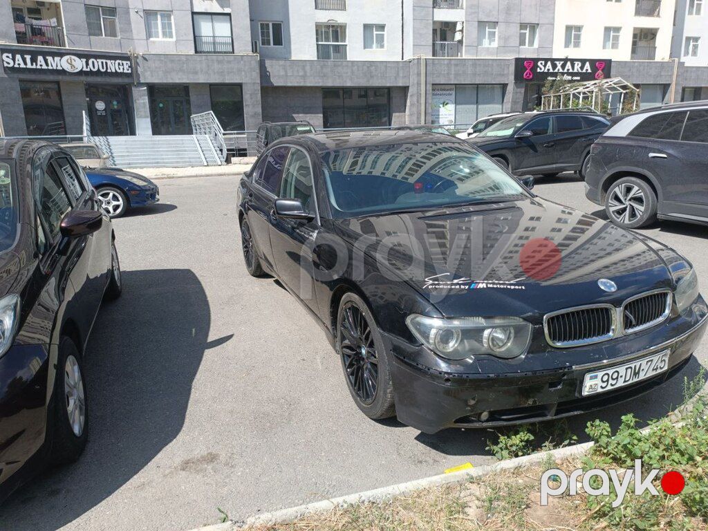 BMW 745, 4.4 L, 2001 il, 300 000 km — Avtomobillər, Bakı (5)