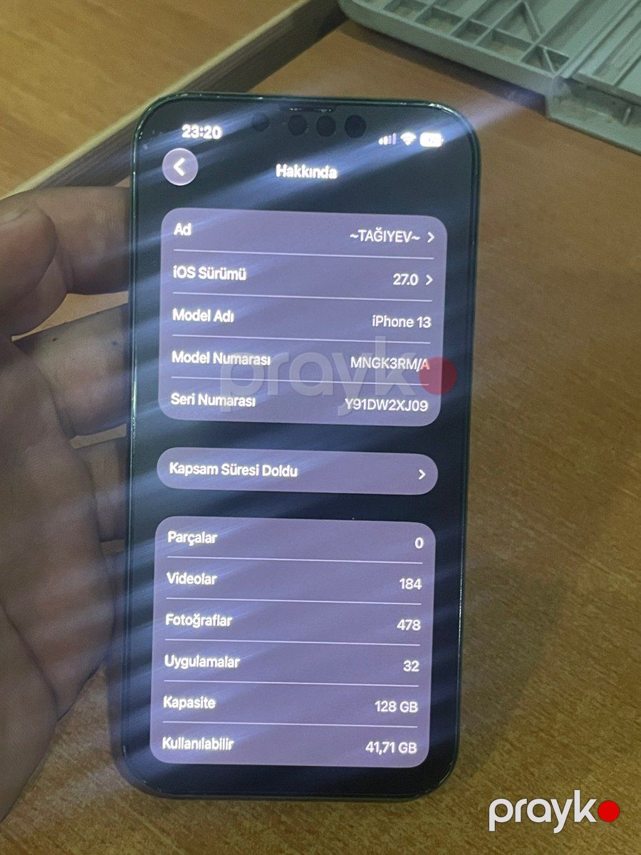 Apple iPhone 13 Green 128GB/4GB — Smartfonlar, Bakı (4)