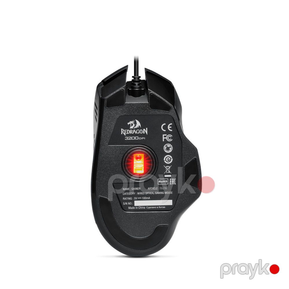 Gaming Mouse Redragon Gainer M610 — Klaviaturalar və siçanlar, Bakı (5)