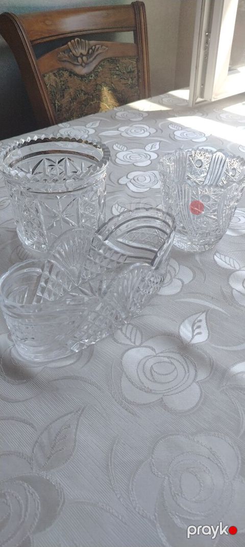 Büllur konfet qabları — Bakı