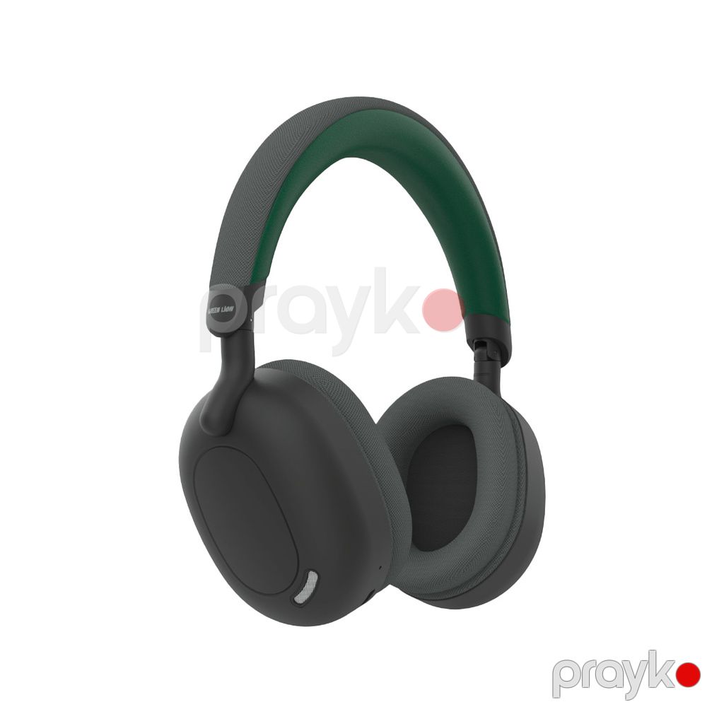 Green Lion Sunstone Headphone - Green & Black Black — Mallar, Bakı (2)
