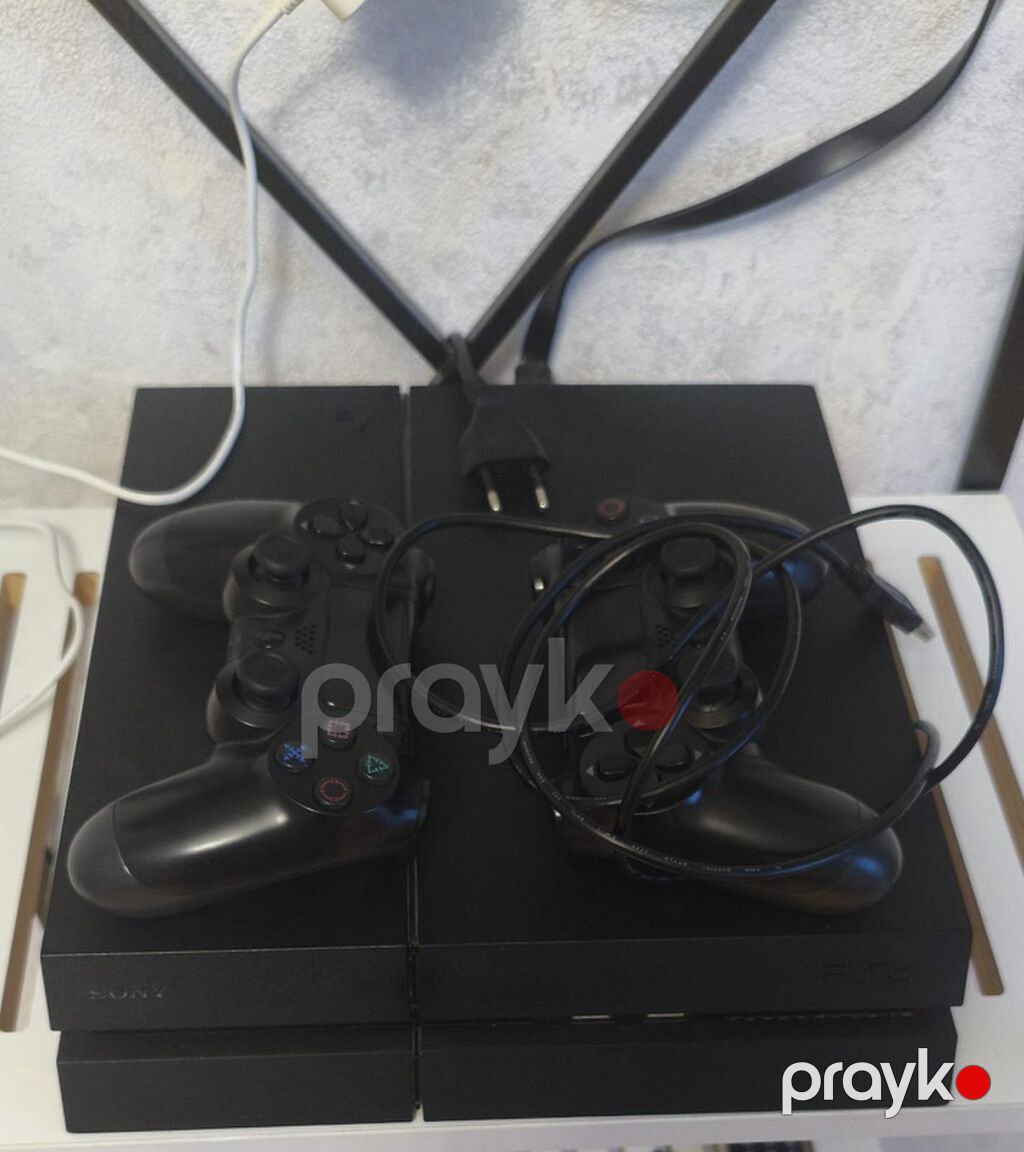 PlayStation 4 (PS4) oyun konsolu Komplekt: - PS4 konsolu (orijinal — Oyun konsolları, Digah (2)