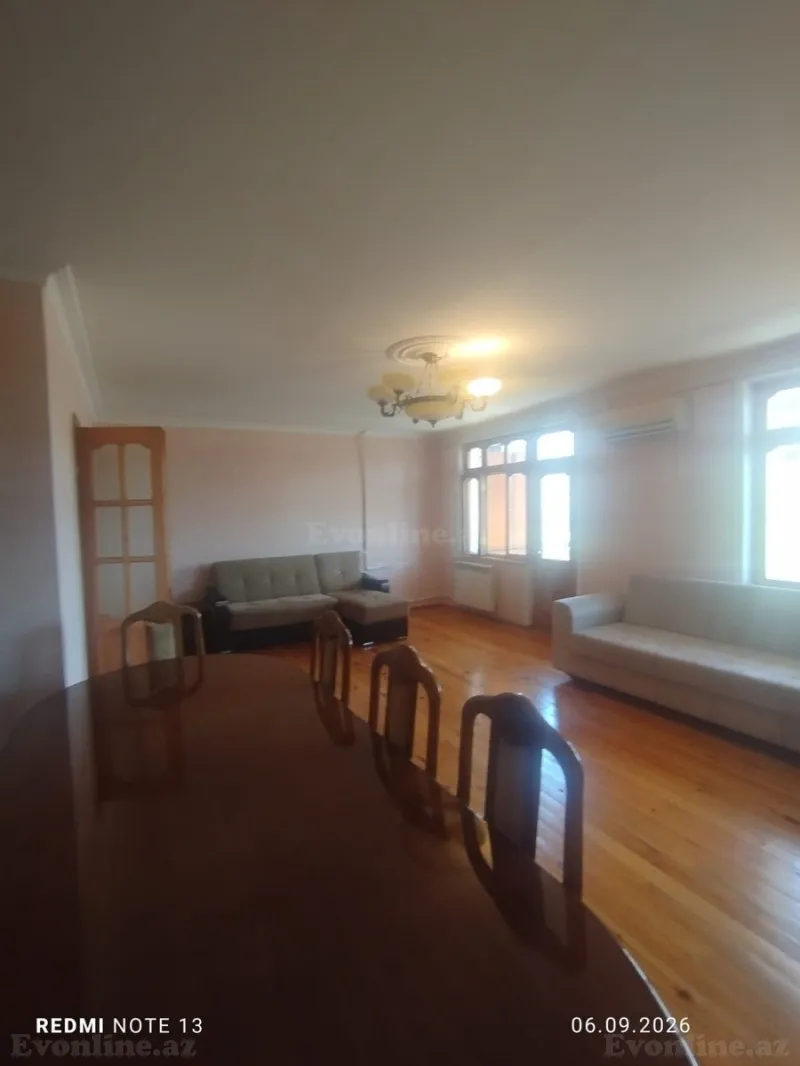 Kirayə verilir 4 otaqlı Mənzil Köhnə tikili 110 m² Bakı, Xətai r., Həzi Aslanov m — Mənzil, Bakı (2)