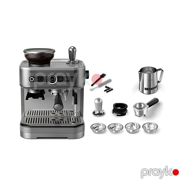 Qəhvəbişirən Philips PSA3228/01 Espresso Silver — Mallar, Bakı (4)