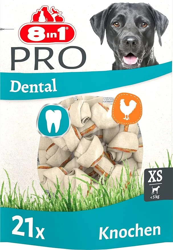 8in1 Pro Dental Bones Köpək Çeynəmə Sümükləri 252q, 21 ədəd — Bakı