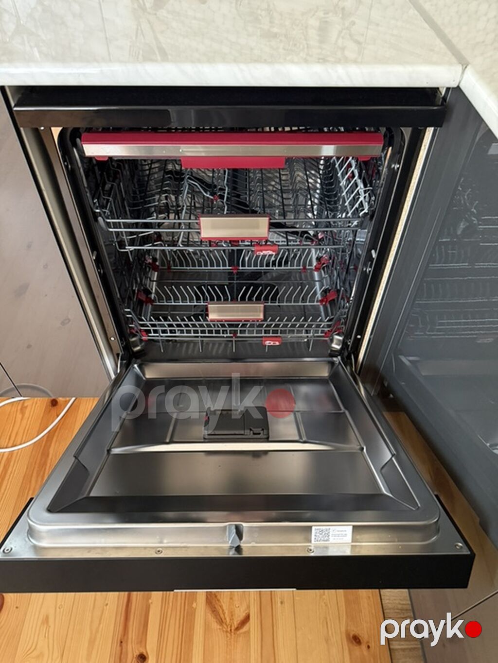 Toshiba qabyuyan maşın – tam ölçülü, qara rəngli korpus, quraşdırılan — Qab yuyucu maşınlar, Sumqayıt (3)