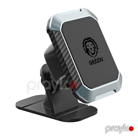 Green Magnetic Car Phone Holder (Small) Black — Bakı
