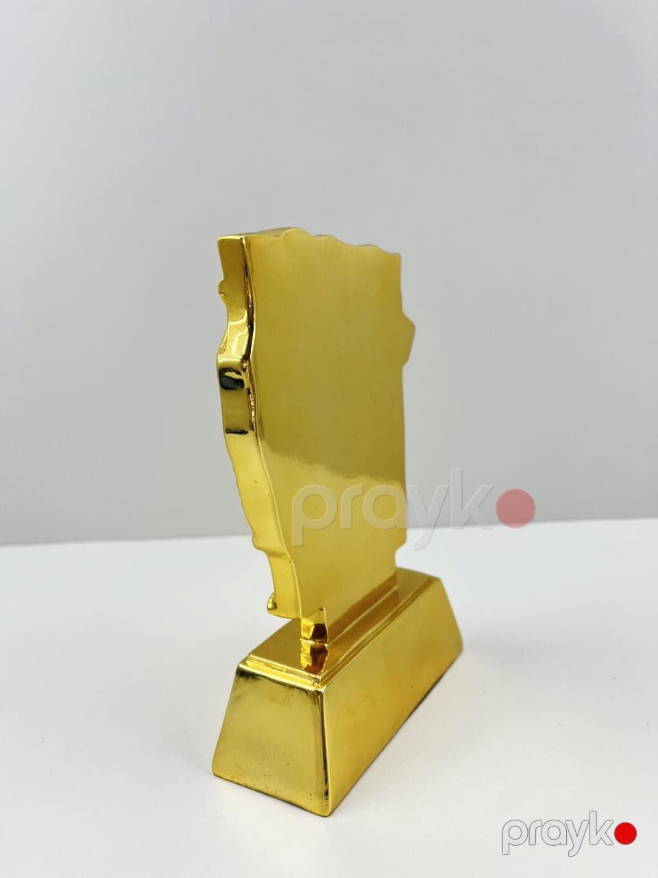 Suvenir, qızılı, metal, 18 sm — Mallar, Bakı (2)