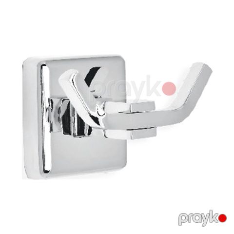 Asılqan çelik banyo 2Lİ xrom KU10-002 — Bakı