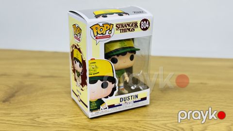 Kolleksiya fiquru Funko Pop Television: Stranger Things - Dustin #804, 6+ yaş, plastik — Bakı