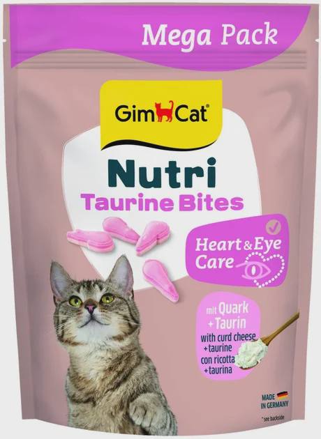 Gimborn GimCat Nutri Taurine Bites Quark, pişiklər üçün pendir və taurin ilə mükafat yeməyi, 1 tab — კატები