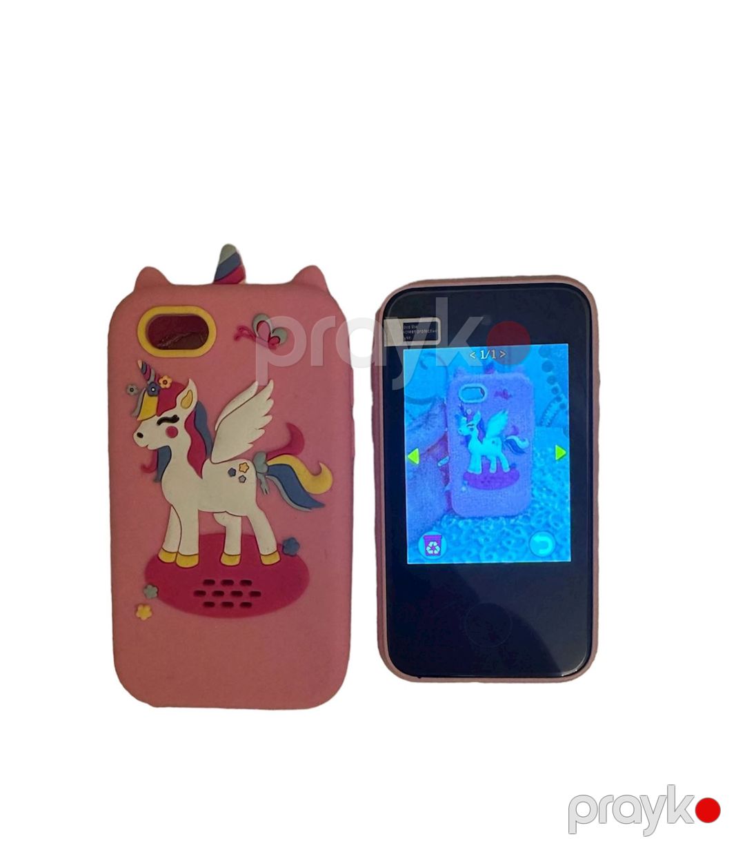 Uşaq üçün telefon Ph05, çəhrayı, 2x6.5x12 sm — Mallar, Bakı (2)