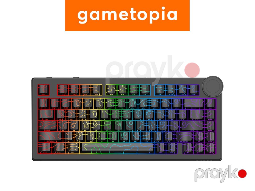 Ajazz AK820 V2 - White Contour — Periferik cihazlar, Bakı (4)