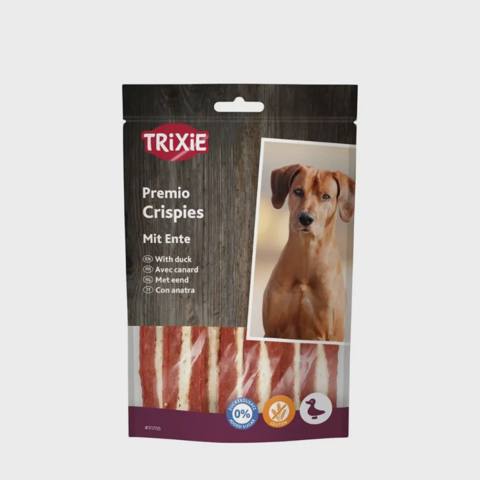 Trixie Premıo, itlər üçün mükafat yeməyi, xırtıldayan ördək, 100 q — Pet supplies