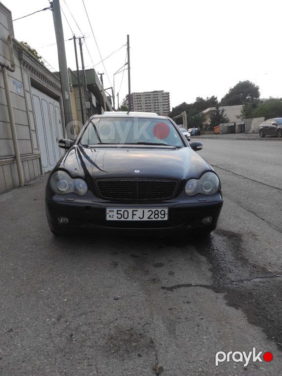 Mercedes C 200, 1.8 L, 2003 il, 335 000 km — Avtomobillər, Bakı (2)