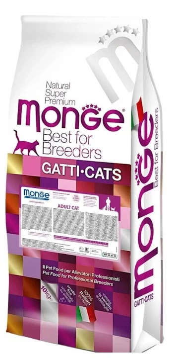 Monge Adult Best for Breeders Chicken, yetkin pişiklər üçün tam quru yem, toyuqla, super premium keyfiyyətli (çəki ilə) — Bakı