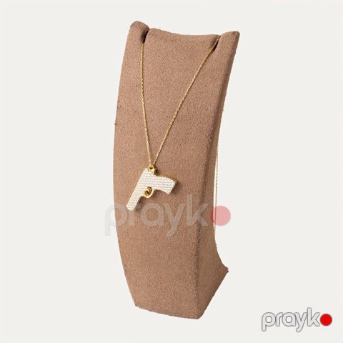 Zinət boyunbağısı Hass Gold 585 əyar qızıl, 4.14 qr - HassGold77056 — Bakı