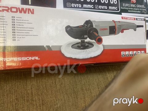 Crown CT13528 Professional – 1500W Polisaj Maşını - Güc: 1500 W — Xırdalan