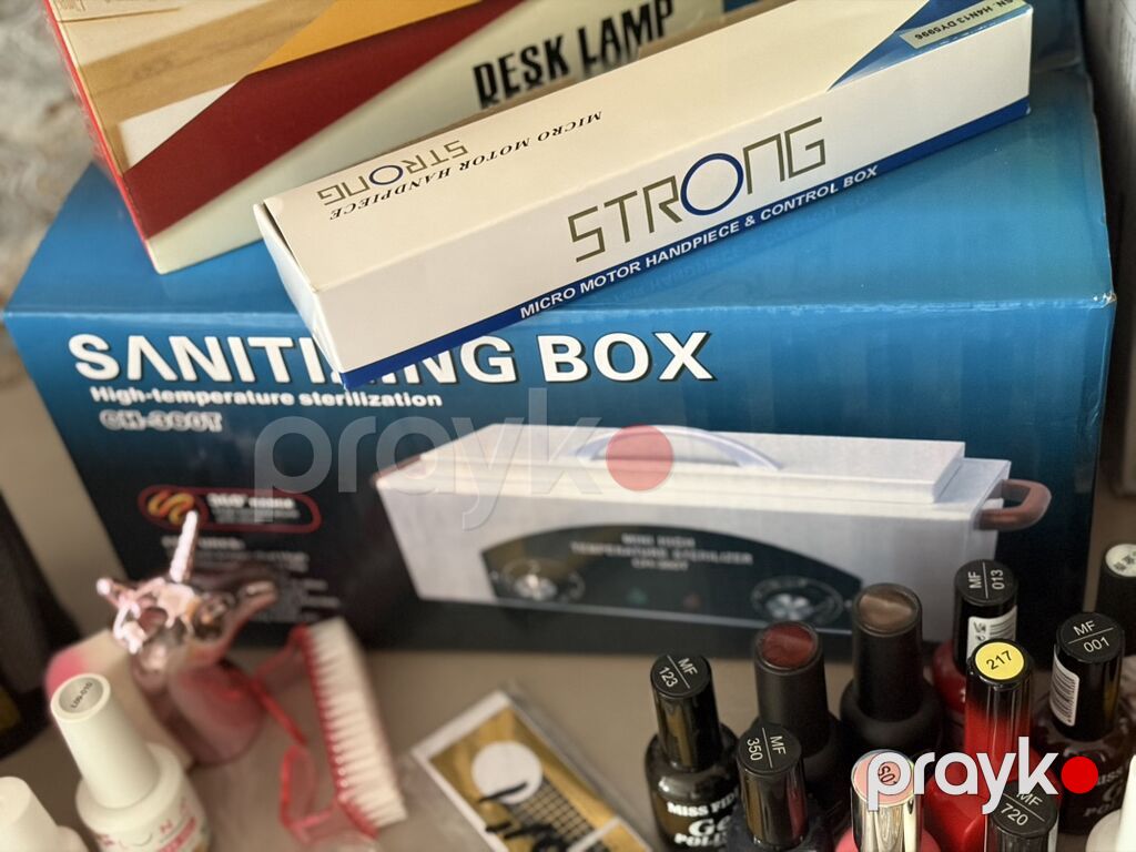 Manikür/pedikür üçün tam avadanlıq və mebel dəsti Dəstəyə daxildir — Dırnaq və ayak qayğısı, Salyan (8)