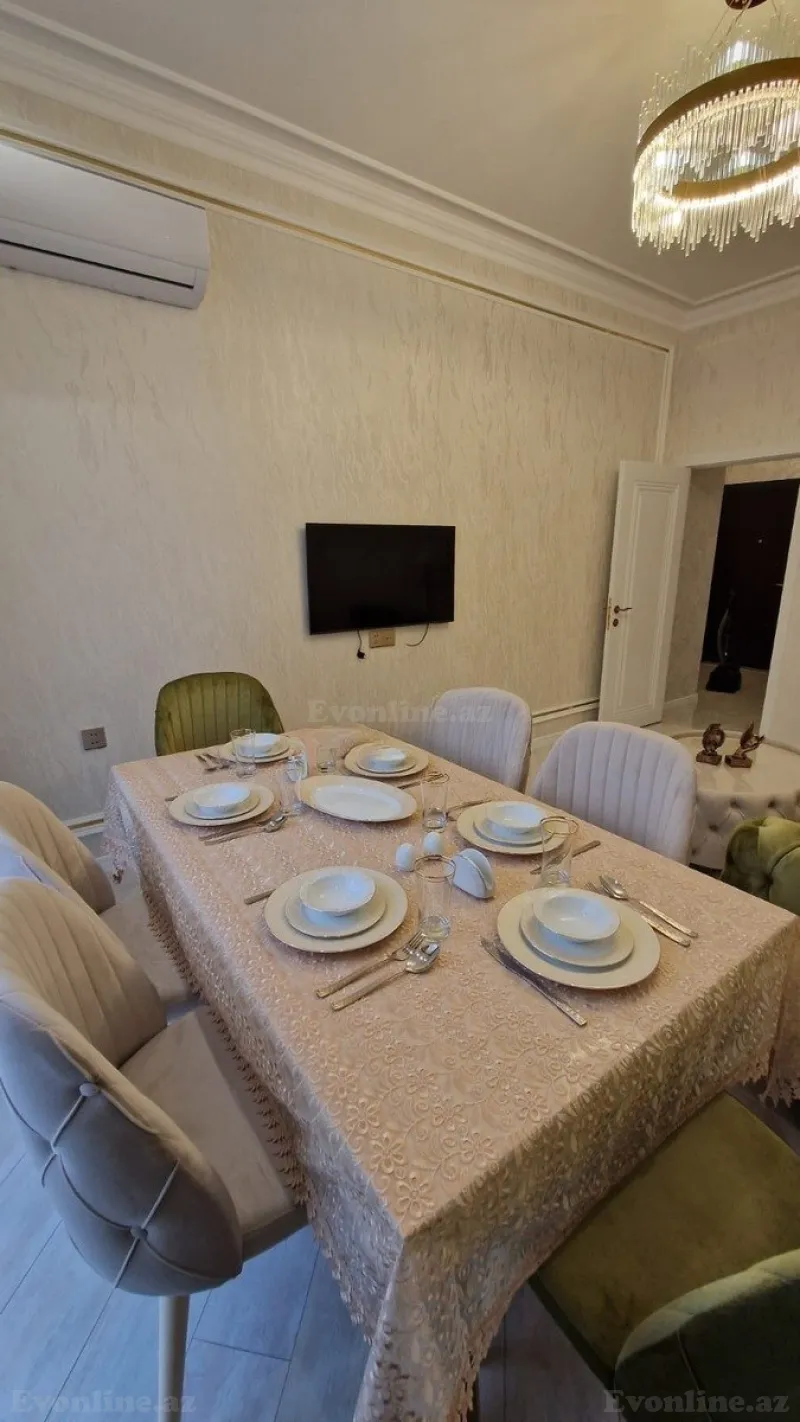 Kirayə verilir 2 otaqlı Mənzil Yeni tikili 60 m² Bakı, Nərimanov r — Mənzil, Bakı (5)