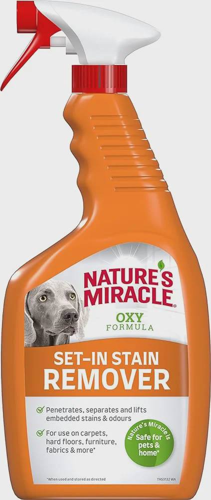 Set-In Stain Remover for Dogs, itlər üçün ləkə təmizləyicisi, 709 ml — Pet supplies