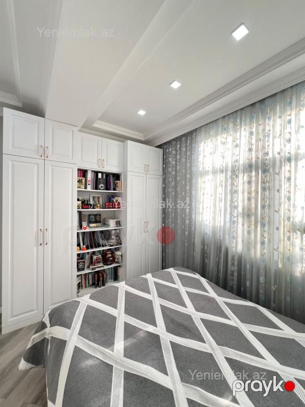Satılır 3 otaqlı Bina evi menzil (Yeni tikili), 91 m², Xətai rayonu — Mənzil, Bakı (6)