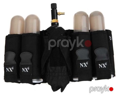 Peyntbol üçün kəmər Tippmann N.X.E. Sport Serıes 4 Plus 1 POD Harness Black — Bakı