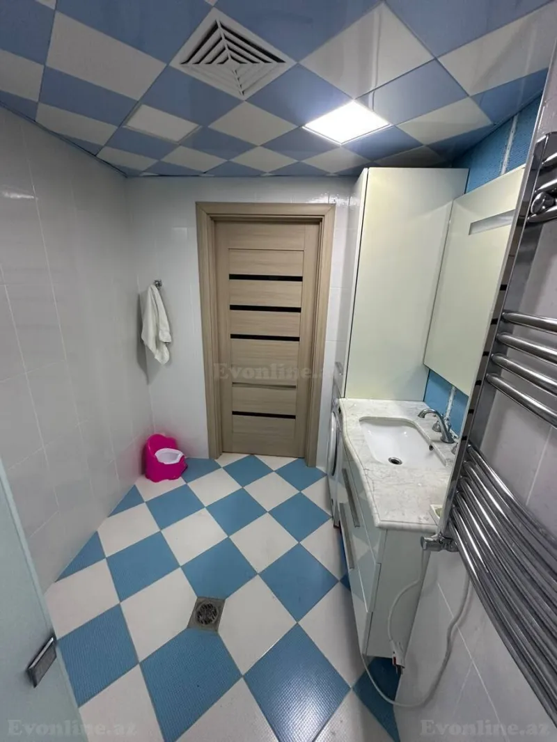 Satılır 3 otaqlı Mənzil Yeni tikili 95 m² Bakı, Yasamal r., İnşaatçılar m — Mənzil, Bakı (6)