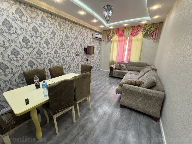 Kirayə verilir 2 otaqlı Mənzil Yeni tikili 80 m² Bakı, Abşeron r., Masazır — Bakı