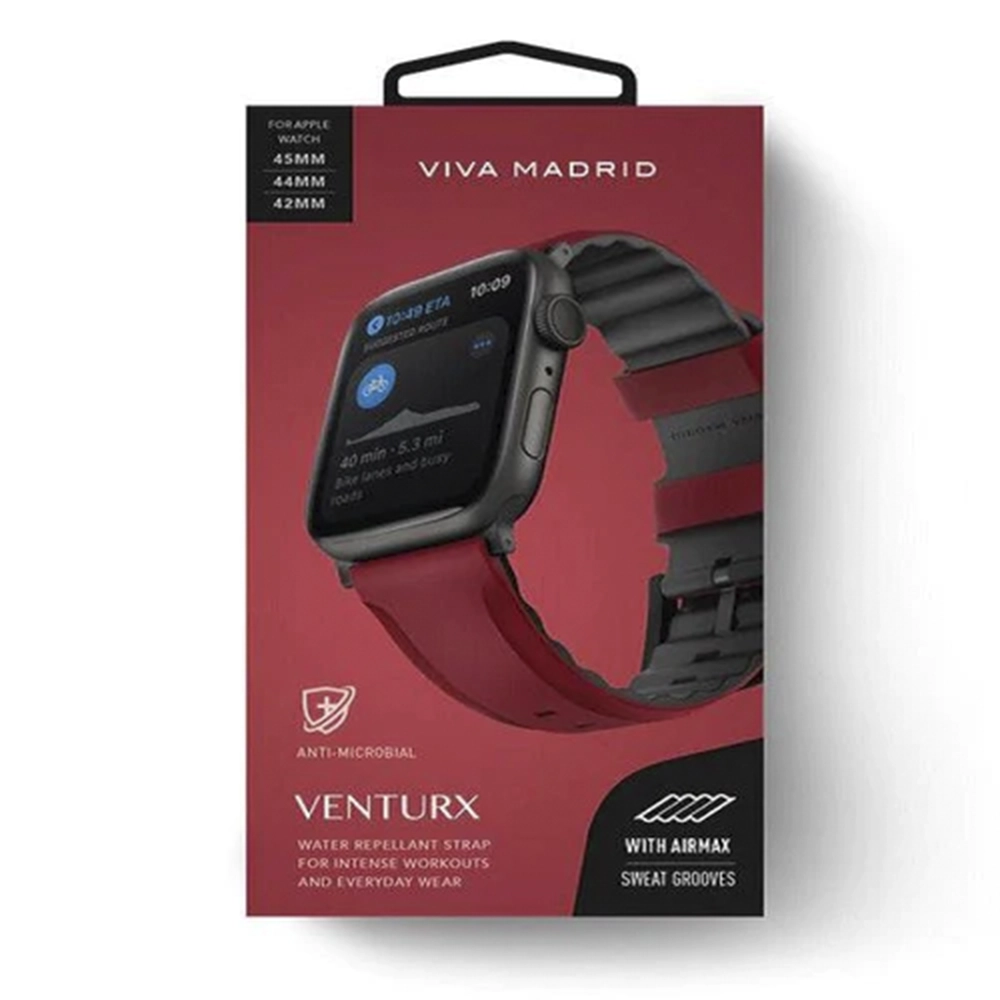 Kəmər Viva Madrid 42,44/45mm Venturx silicone Sport VIVA-VTXSPT-RED45 Red — Mallar, Bakı (2)