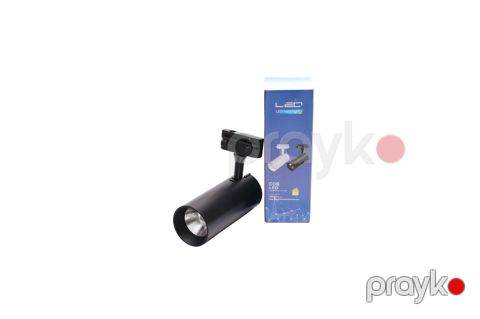 Vitrin spotu 20W 4000K qara φ68×160mm XR177BK Q60