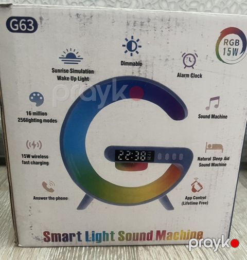 G63 Smart Light Sound Machine – çoxfunksiyalı masaüstü cihaz Əsas — Bakı