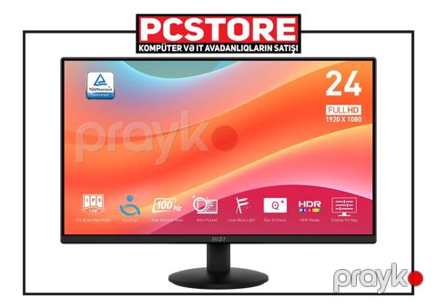 Monitor "MSI PRO MP242L 100Hz 1ms" — Bakı