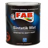 Fab mat boya ağ 2,5 l — Omid.az — Təmir və tikinti
