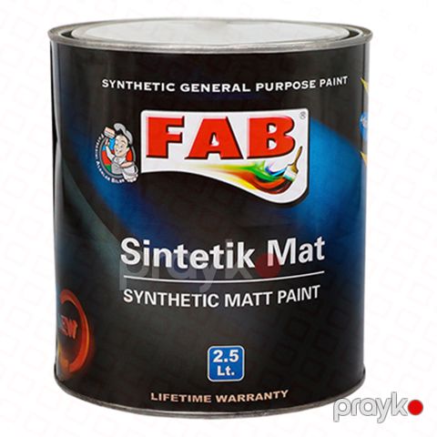 Fab mat boya ağ 2,5 l — Bakı