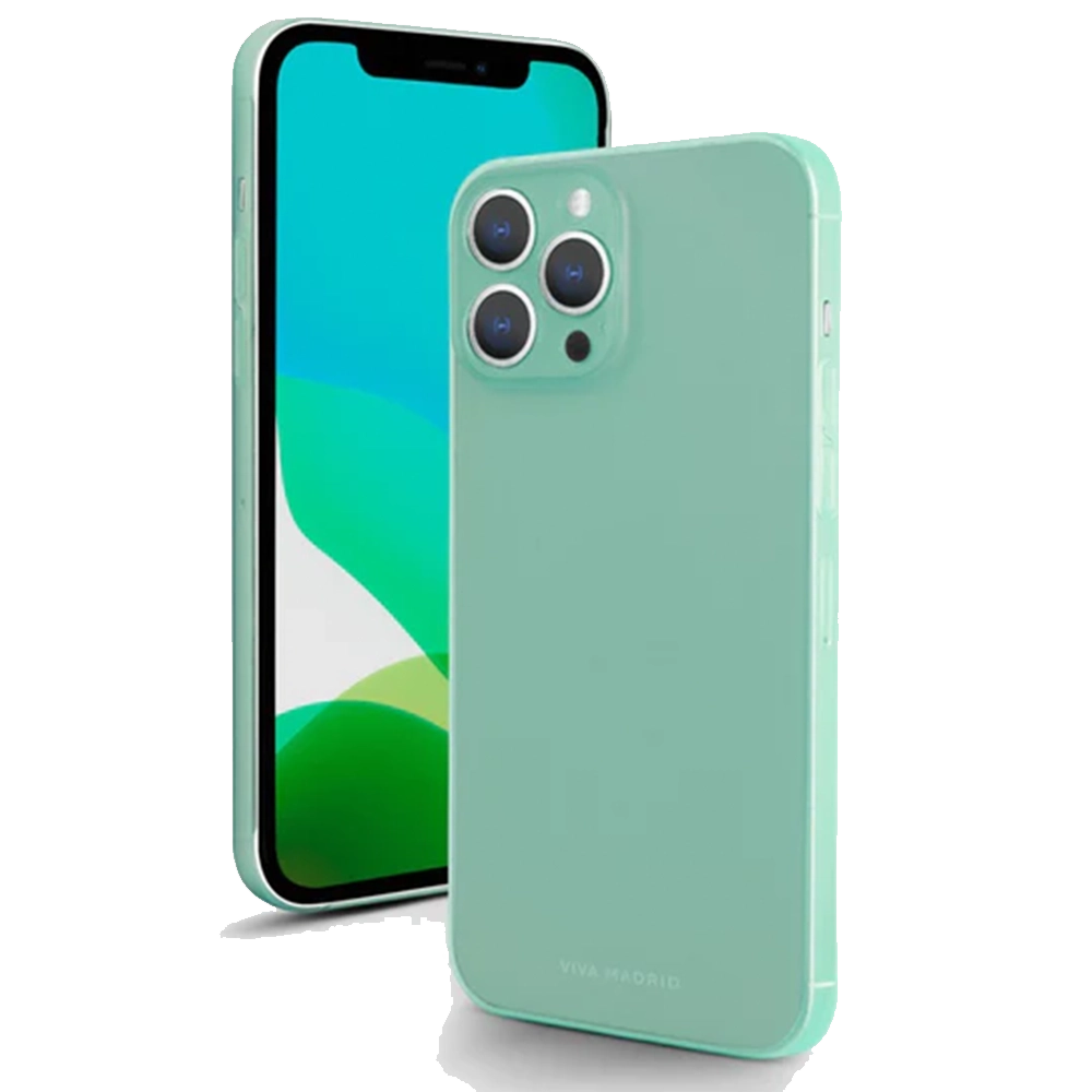 Viva Madrid Skinz Ultra Thin PC Matte Texture Case Compatible for iPhone 13 Pro Max VIVA-IP13PM-SKZGRN Green — Bytelecom.az