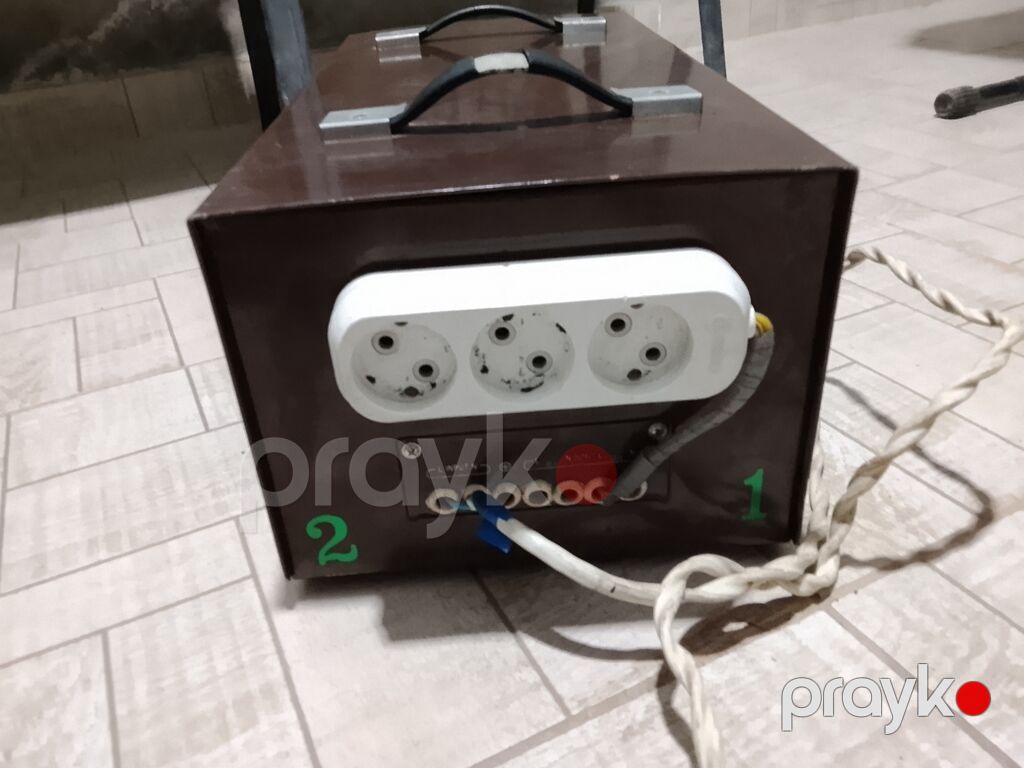 ALİ Oğlu tam avtomatik AC gərginlik stabilizatoru (servo-motor — Gərginlik stabilizatoru, Yevlax (4)