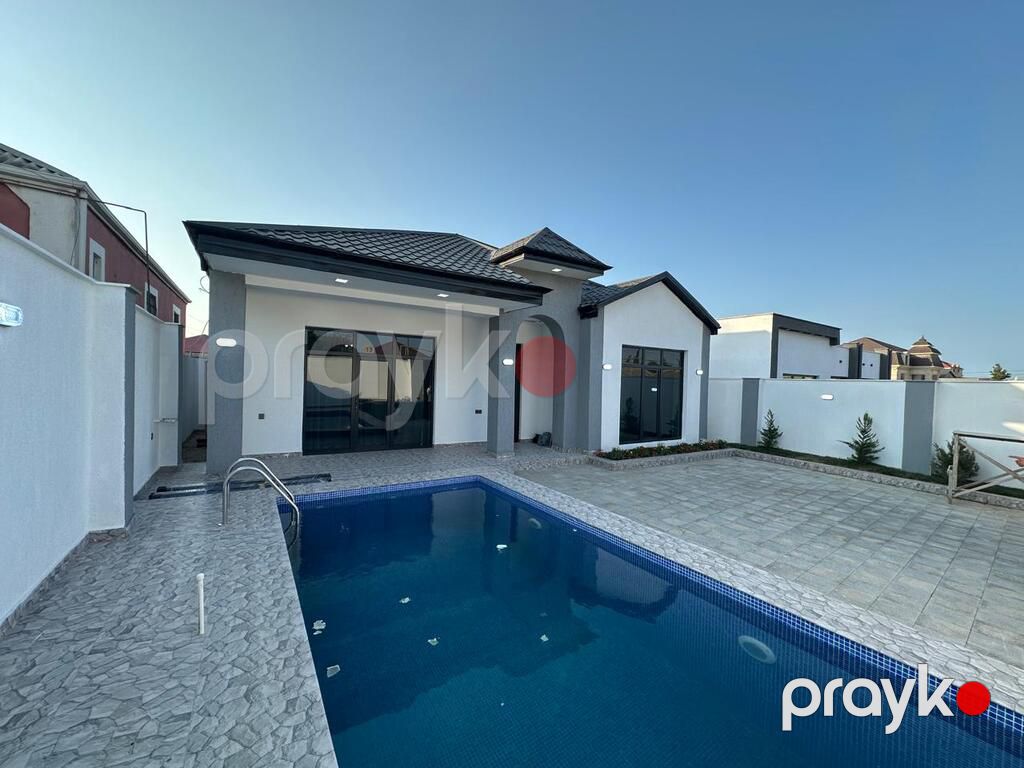 Satılır 4 otaqlı həyət evi/bağ evi 160 m² — Ev, villa, Bakı (2)