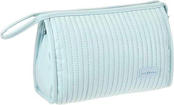 Kosmetik çanta NAWD15, süni dəri, mavi, 22.3x8x16 sm — Mallar, Bakı