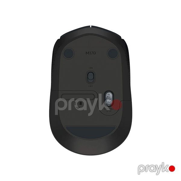 Logitech Wireless Mouse M170 Black — Mallar, Bakı (4)