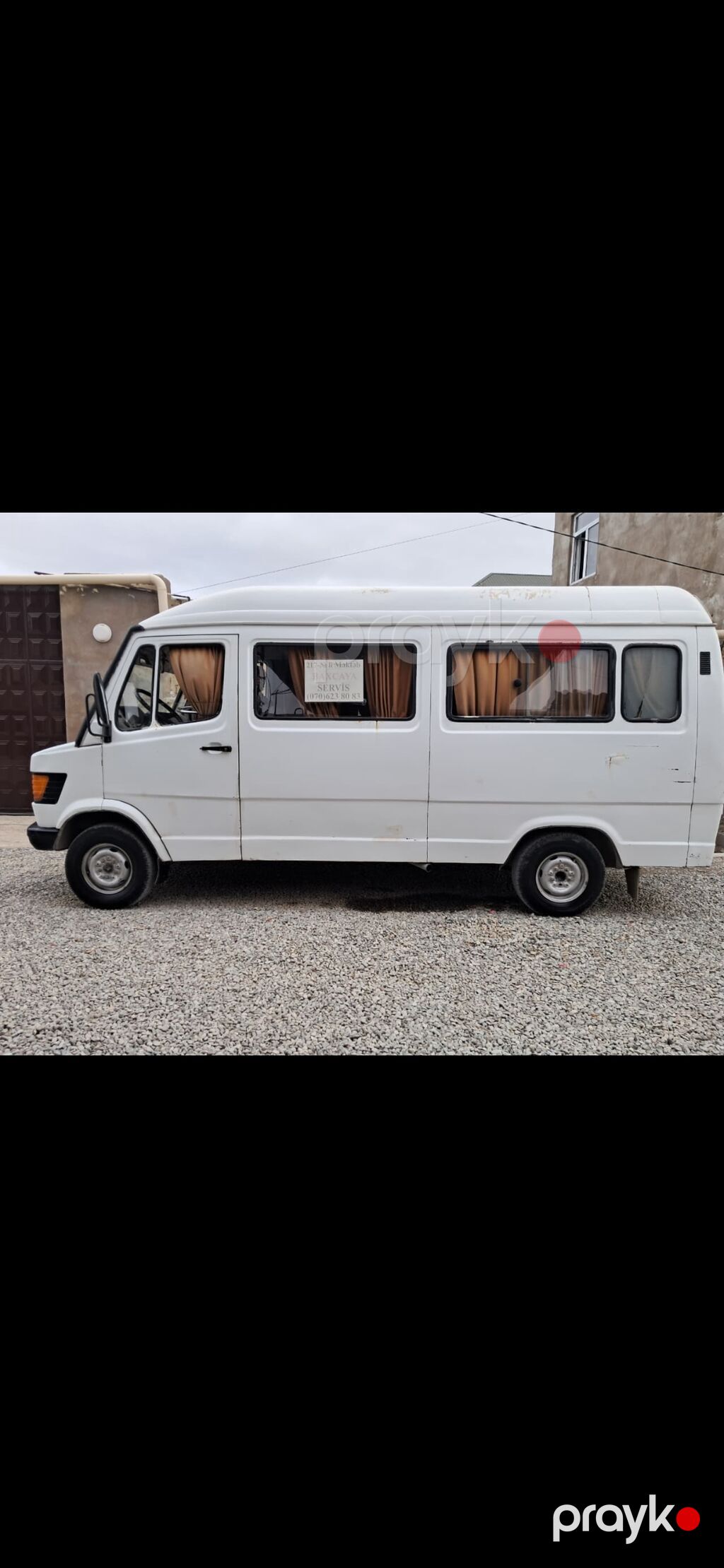 Mercedes-Benz mikroavtobus - Korpus: ağ rəngli, yüksək damlı kuzov — Avtomobillər, Masazır (7)