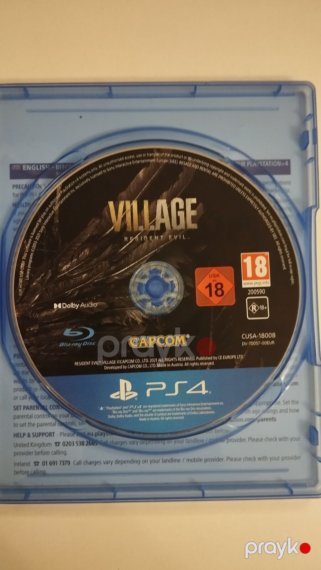 Resident evil village diski, barter var — Konsol oyunları, Bakı (2)