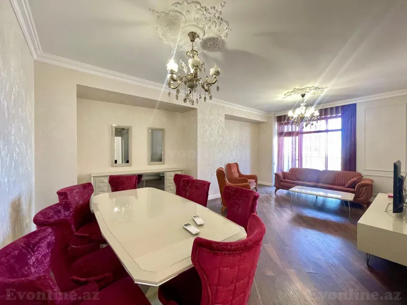 Kirayə verilir 3 otaqlı Mənzil Yeni tikili 148 m² Bakı, Yasamal r., 8 Noyabr m — Mənzil, Bakı (7)