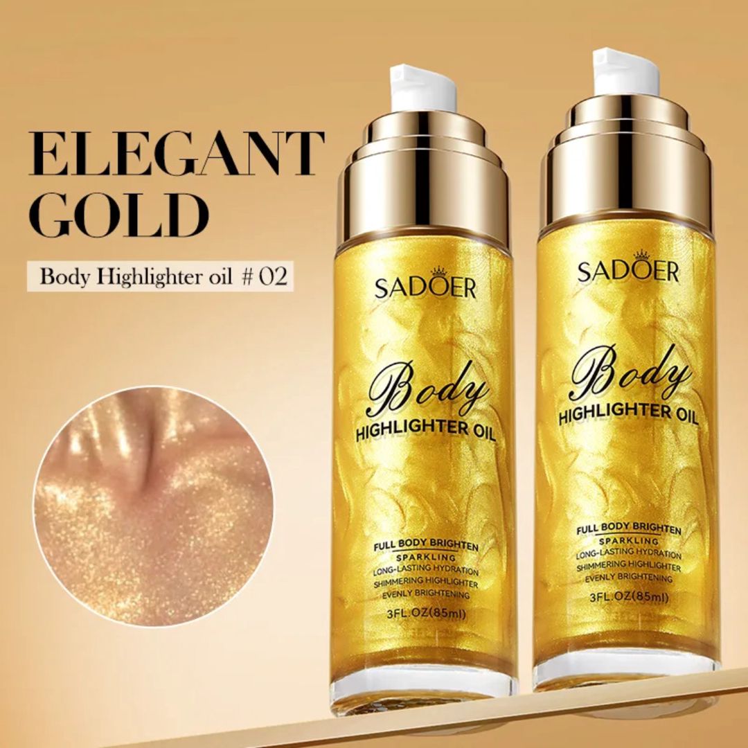 Bədən üçün yağ-xaylayter No Brand #02 Gold 85 ml — Mallar, Bakı (2)