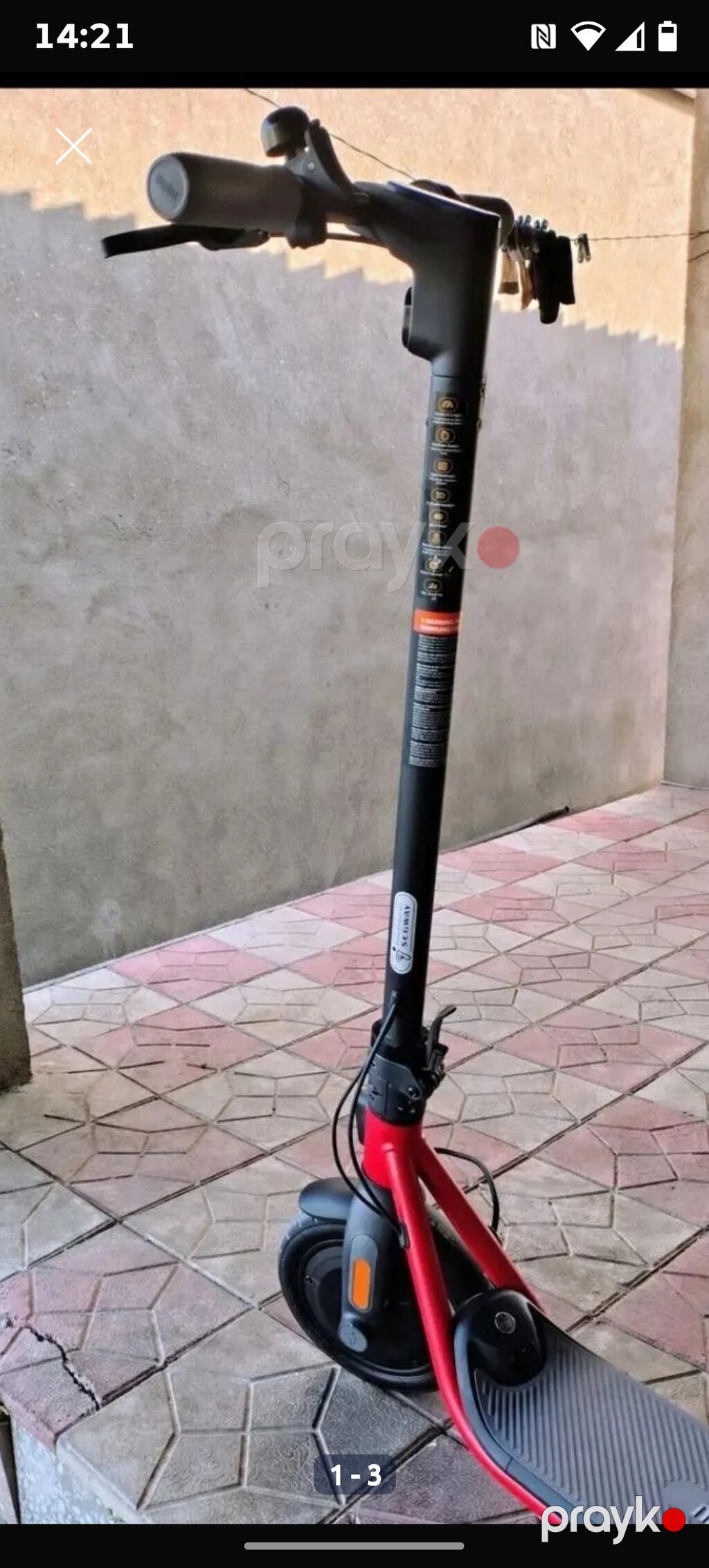 Elektrik skuter – şəhərdaxili gediş-gəliş üçün kompakt və güclü model — Skuterlər, Digah (2)