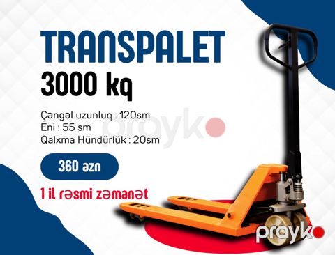 Transpalet SR-3000 — Bakı