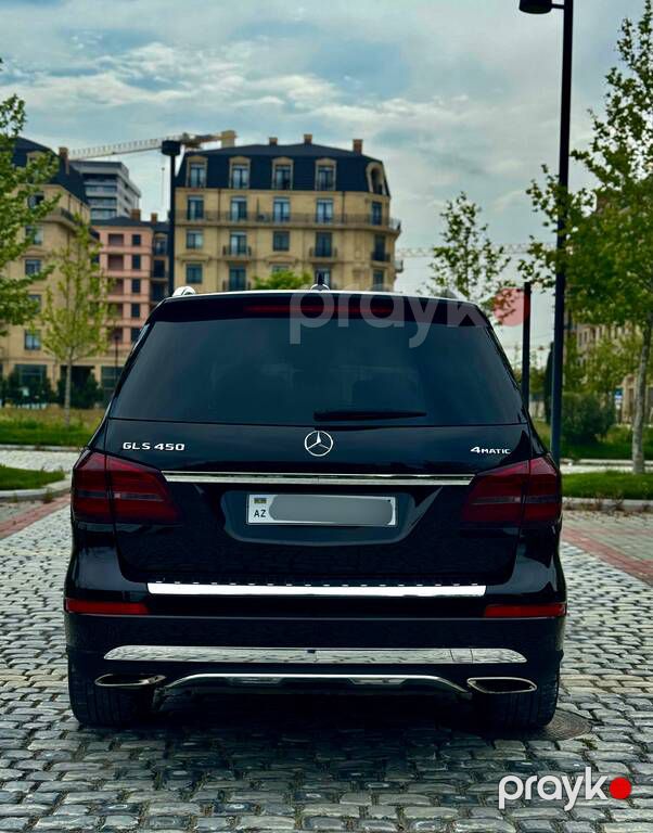 Mercedes GLS 450 4MATIC, 3.0 L, 2017 il, 170 000 km — Avtomobillər, Bakı (7)