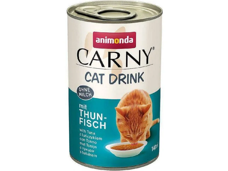 Animonda Carny Cat Drink with Tuna pişiklər üçün içki ilə tuna balığı, 140 ml — Bakı