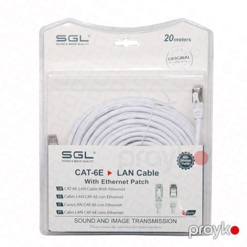 Lan kabel 20M EA8P ağ — Bakı