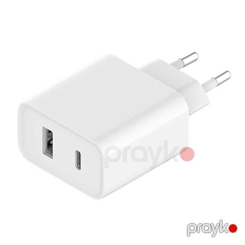 Adaptor Xiaomi Mi 33W Wall Charger (Type-A+Type-C) EU